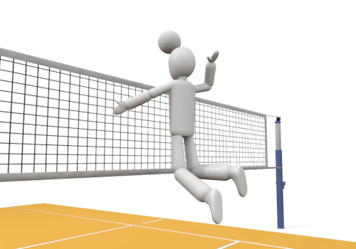 バレーイラスト